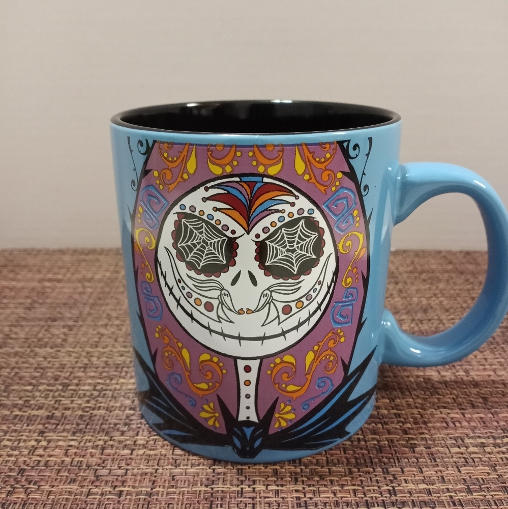 Disney Tim Burton's The Night Before Christmas Day of the Dead Mug Cup